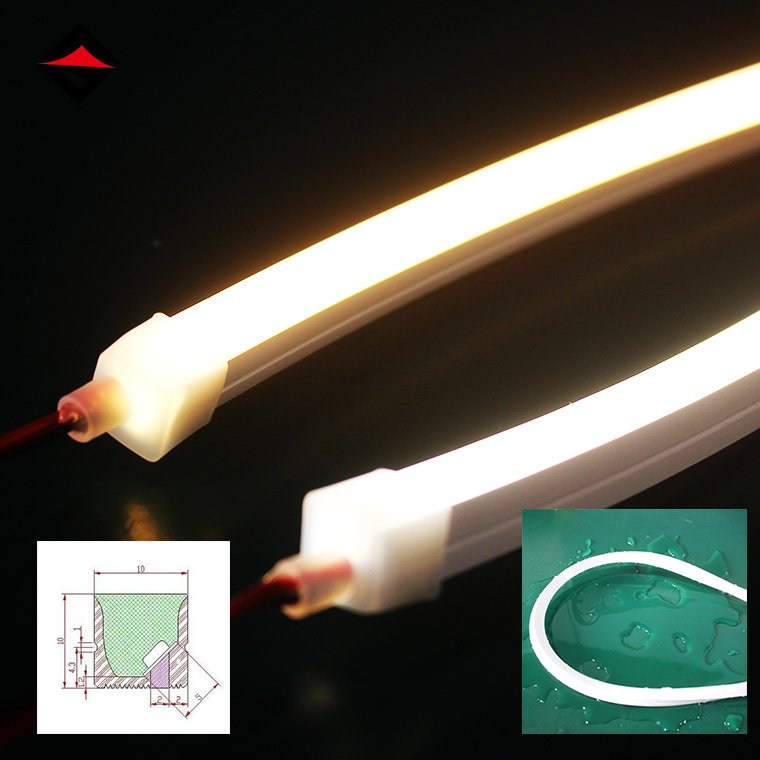Högkvalitativ 10*10 mm LED Neon Light Strip
